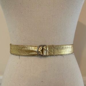 J.J. WINTERS Thin Gold Belt